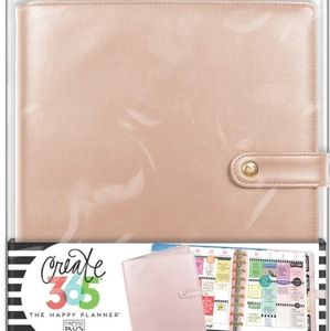 Rose Gold Classic Happy Planner Cover